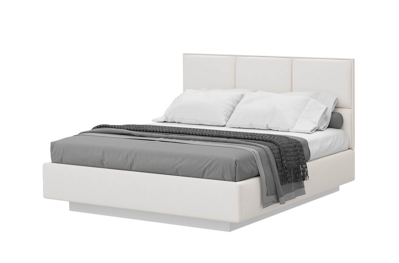 картинка Кровать HELENA 160 с подъемником. Цвет КАМИЛЛА 03 от магазина Ясень