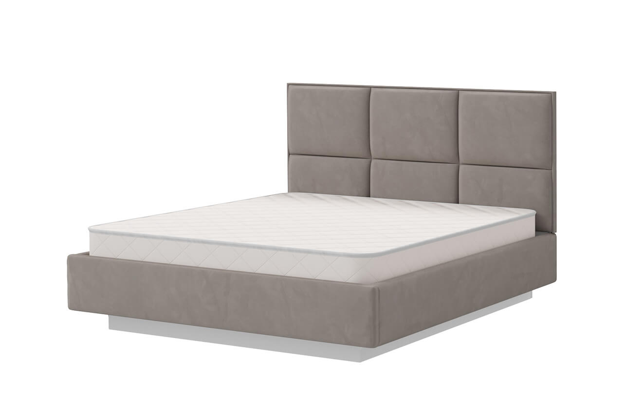 картинка Кровать HELENA 160 с подъемником. Цвет КАМИЛЛА 06 от магазина Ясень