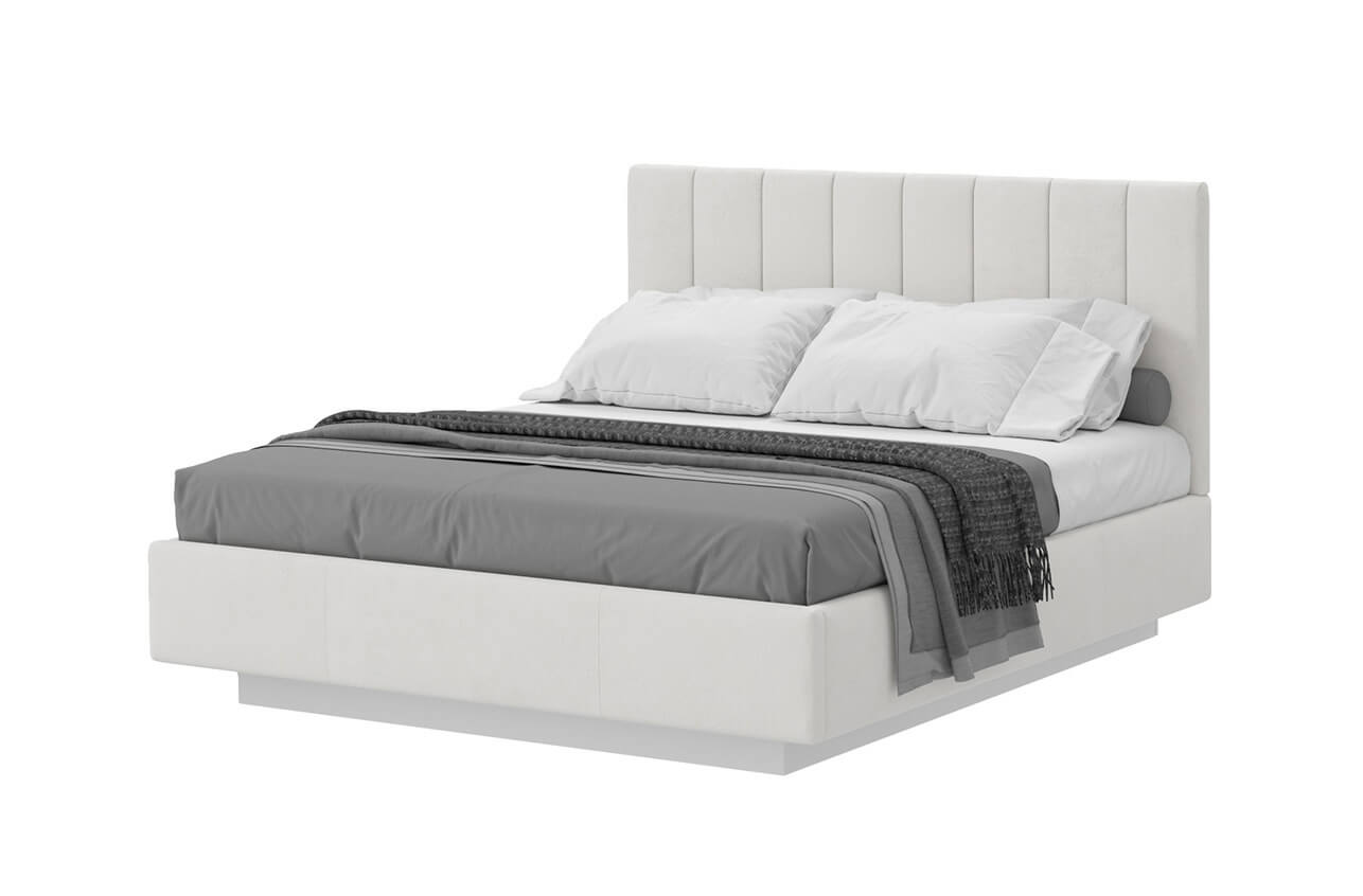 картинка Кровать SABRINA 160 с подъемником. Цвет NEBBY 001 от магазина Ясень