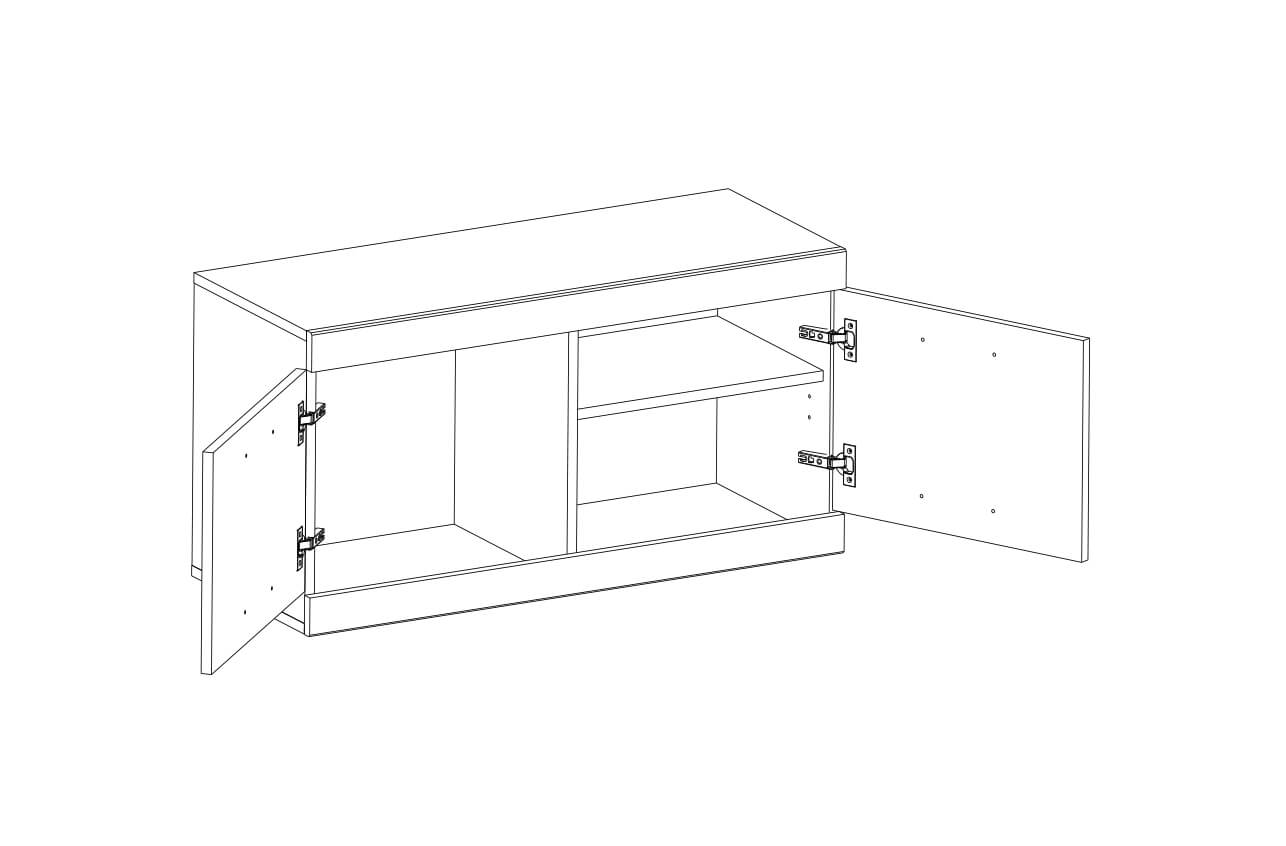 картинка Тумба 2D от магазина Ясень