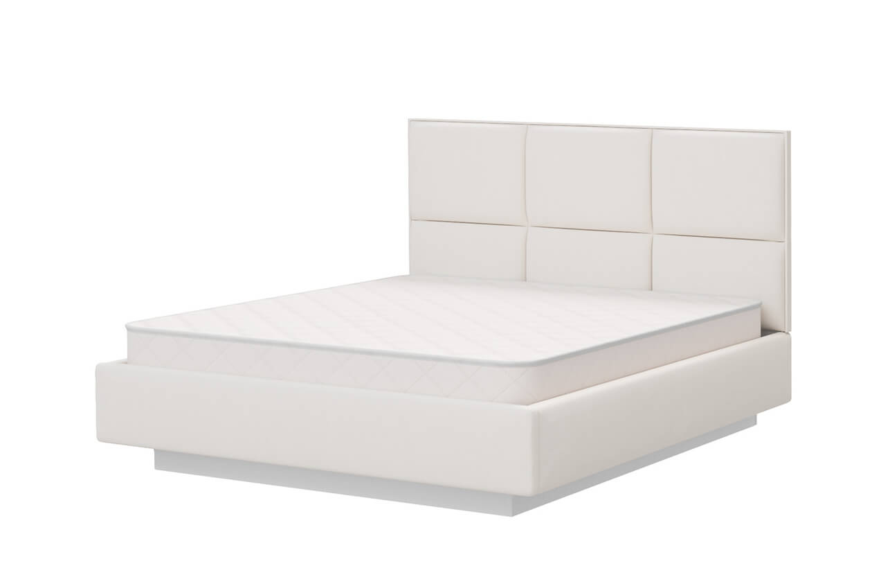 картинка Кровать HELENA 160 с подъемником. Цвет КАМИЛЛА 03 от магазина Ясень