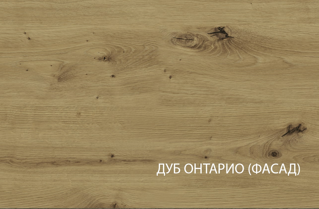 картинка Кухонный шкаф открытый 1S/60 F1. Цвет СЕРЫЙ / ДУБ ОНТАРИО от магазина Ясень